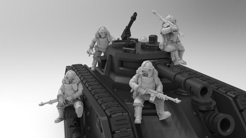 Lunar Auxilia Tank Passengers - Presupported