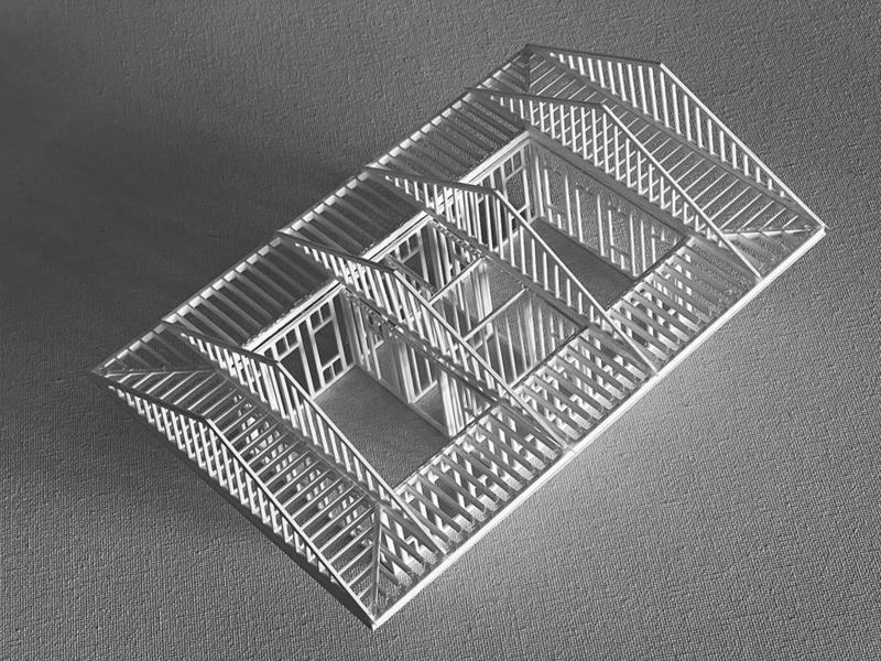 RAILROAD STATION HO SCALE