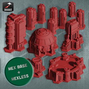 The Hex City Industrial - Storage Depot (Hex + Hexless)
