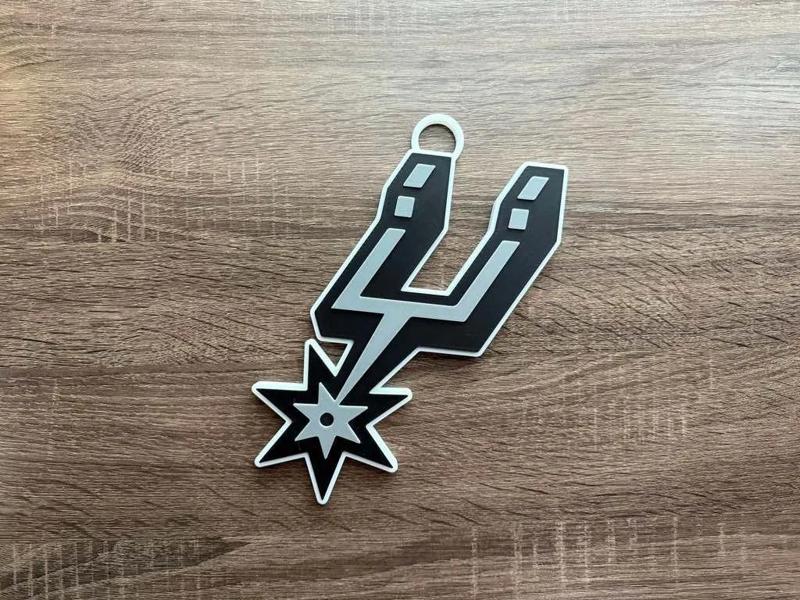 San Antonio Spurs Oversized Necklace, Pendant   