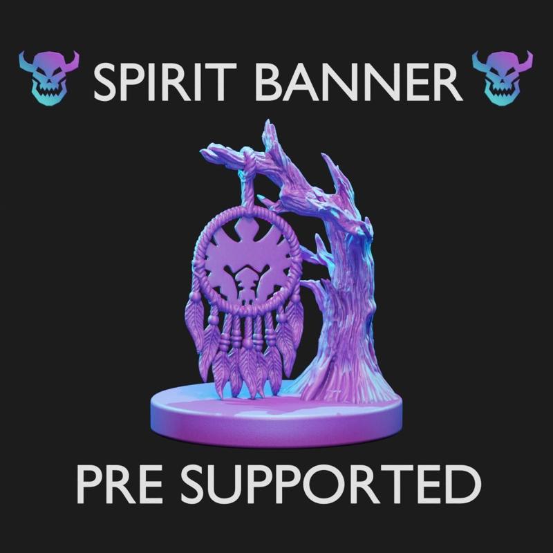 Spirit Banner - Pre Supported