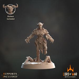Warrior Forest Elf Modular 4 (Presupported)