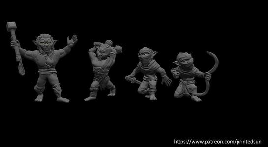 Goblins Barbarian and Rogue