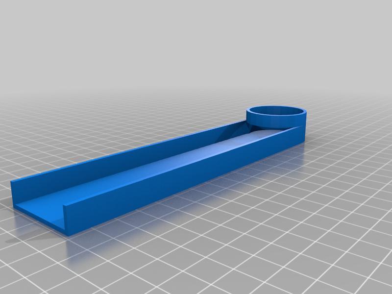 Polder dish drain spout