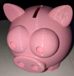 Piggy Bank and Cap