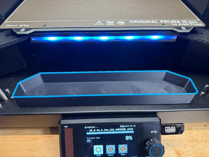 CORE ONE Purge/Trash Bin - Remix for 14 mm x 1 mm magnets   