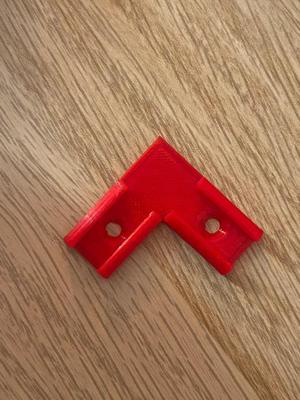 LED Strip Clip - right angle   