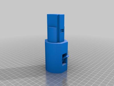 65mm Stock Mount Extension for the Dart Zone (Adventure Force nerf) Villainator and Spectrum