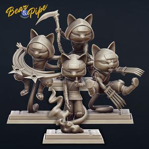 Kurai the Hidden Shadow Clan - Shinobi pre-supported