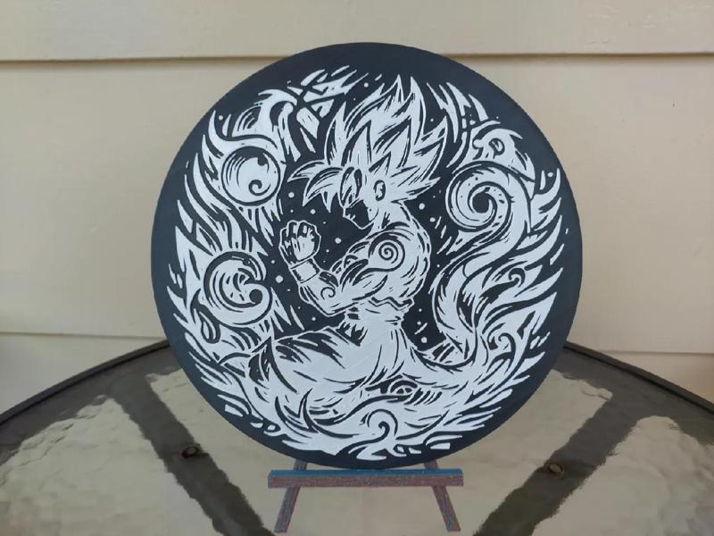 Dragonball Z wall art   