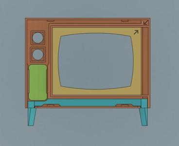 Simpsons TV - Seperated Front (No Support)