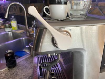 Breville Barista Express steam lever extension (NO SUPPORTS)   