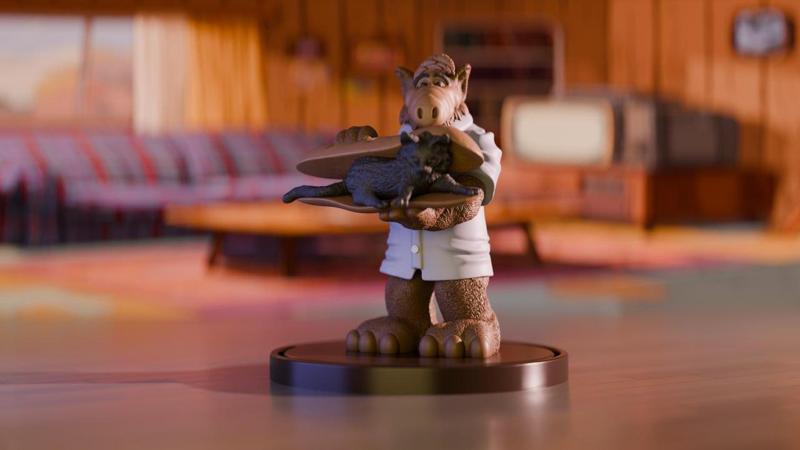 ALF Retro Figurine for TV Show Fans and Collectors