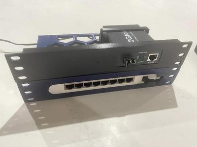 10Gtek Media Converter 10" Rack Mount   