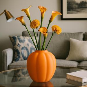 Pumpkin Vase — Festive Autumn Decor