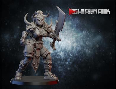Orc female 3 supporters ready