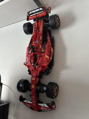 LEGO F1 wall bracket