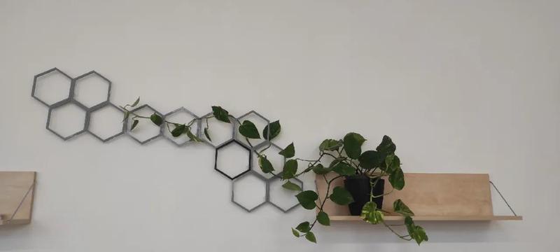 corner kit for flowers and wall   