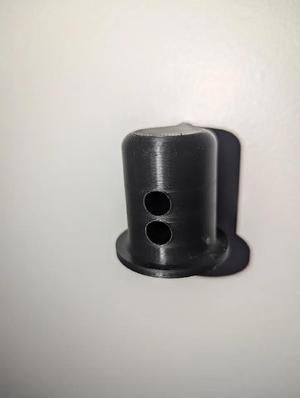 Lupe accessory wall mount - 2 holes   