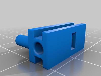 Hot end holder for Anet
