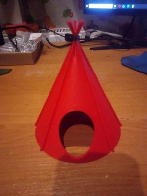 Domek Tipi dla myszki lub chomika   