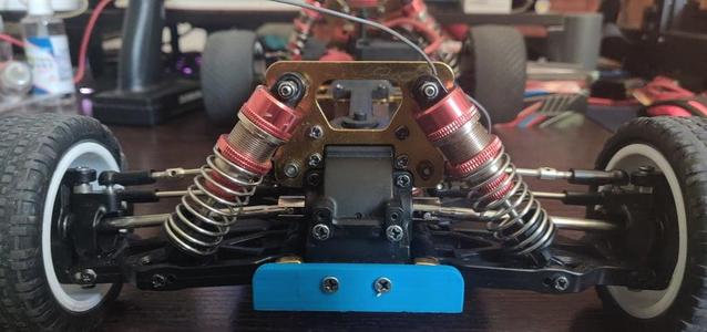 WLToys 104001 front droop screws/bumper plate