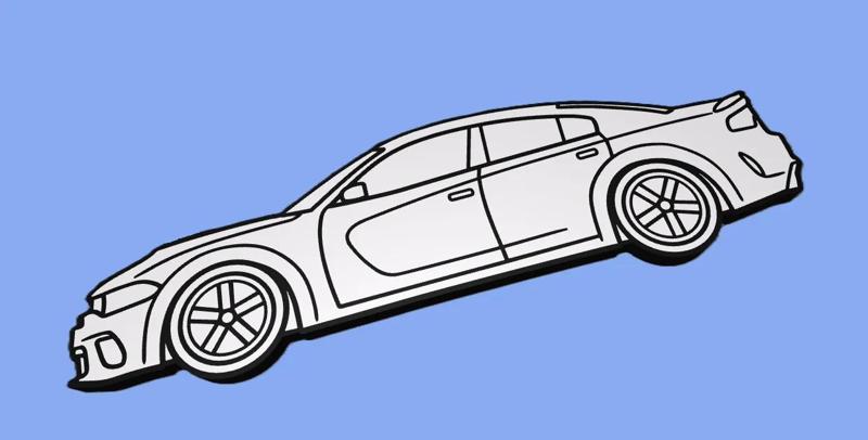 Dodge Charger Widebody 2D   