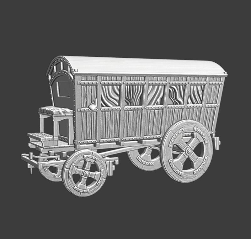 Medieval Royal/Noble Wagon