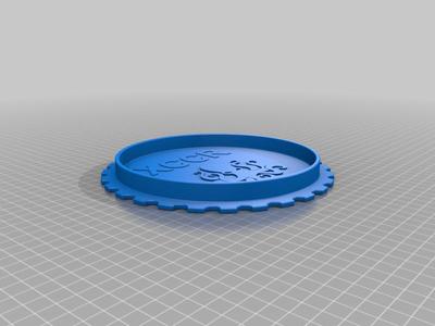 Scrubber lid