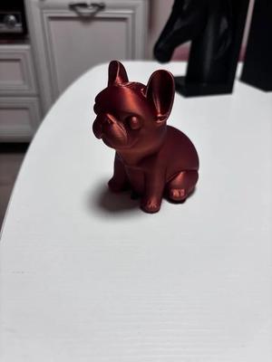 Cute dog sculpture   