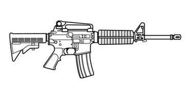 Gun wall art