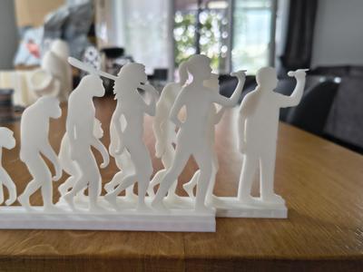 Human Evolution Dart Player – Man & Woman Edition