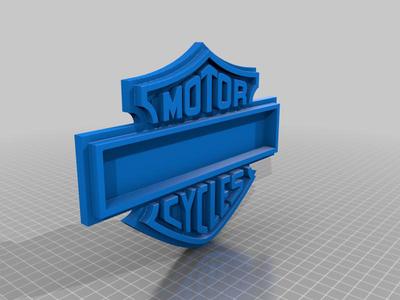 Harley Davidson logo - 2 piece