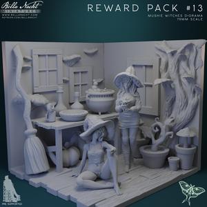Reward Pack #13 | Witches Diorama
