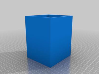 Remixed Decorative Storage Drawer (turtles) - one drawer version