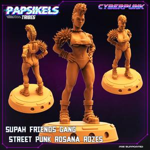 SUPAH FRIENDS GANG STREET PUNK ROSANA ROZES