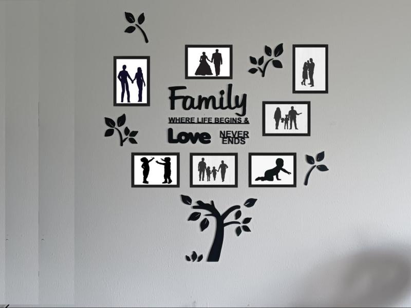 Family Tree Walldeco Wanddekoration 