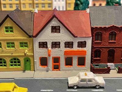 Village house 27 (typ B) - shop (z-scale)