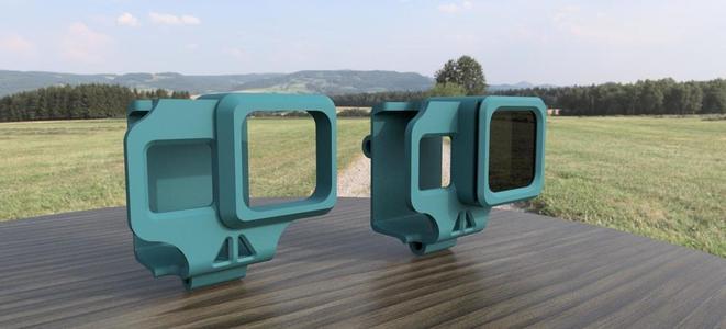 FR7 v6 SKULL EDITION GoPro7 Mount w. ND Filter