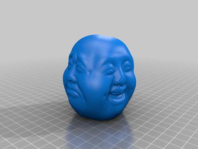 Emotions and sorrows 4 faces