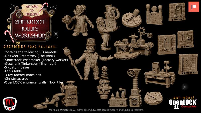  Gnitroot Jollie workshop  Complete set