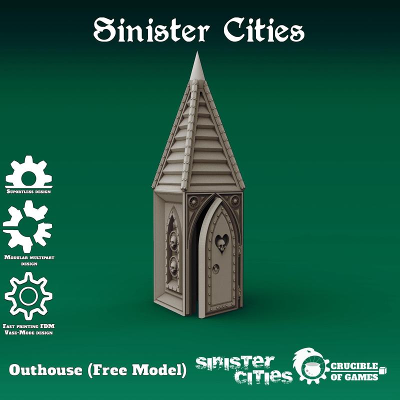 Sinister City Builder - Outhouse free model
