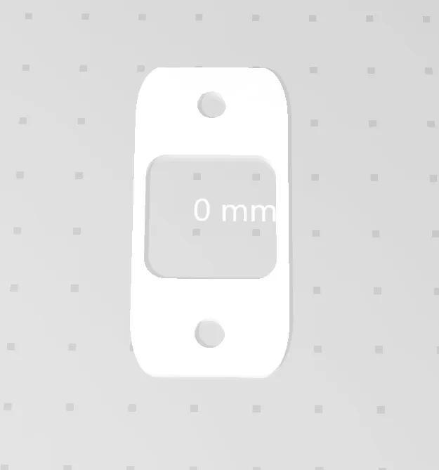 Strike Plate Spacer Thin (1.5 mm)   