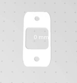 Strike Plate Spacer Thin (1.5 mm)   