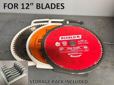 12" Saw Blade Holder w/ Modular Rack