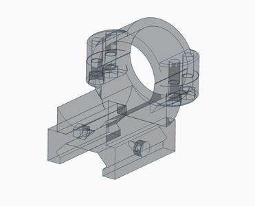 1" Scope Ring Mount