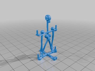 Skeleton Bone Fence for Baba Yaga