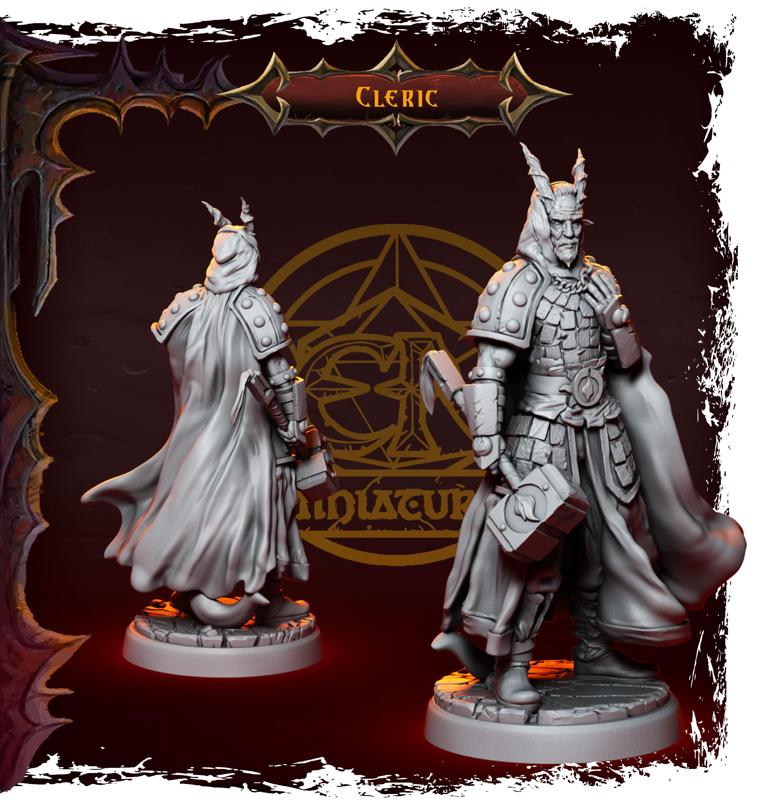 Jerrhan Mistwalker - Male Infernal Cleric