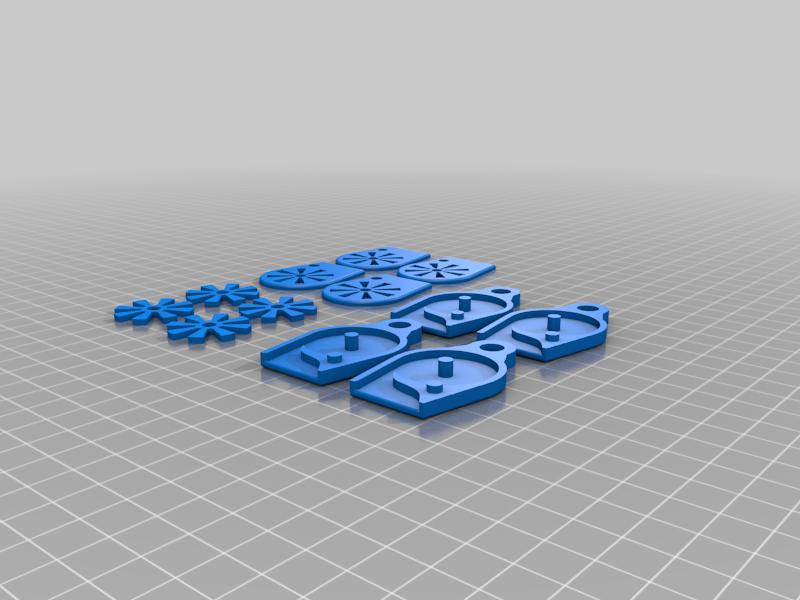 Orange Screamer with keychain loop