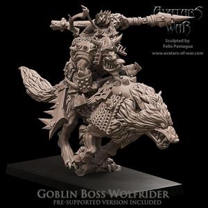 Goblin Boss Wolfrider